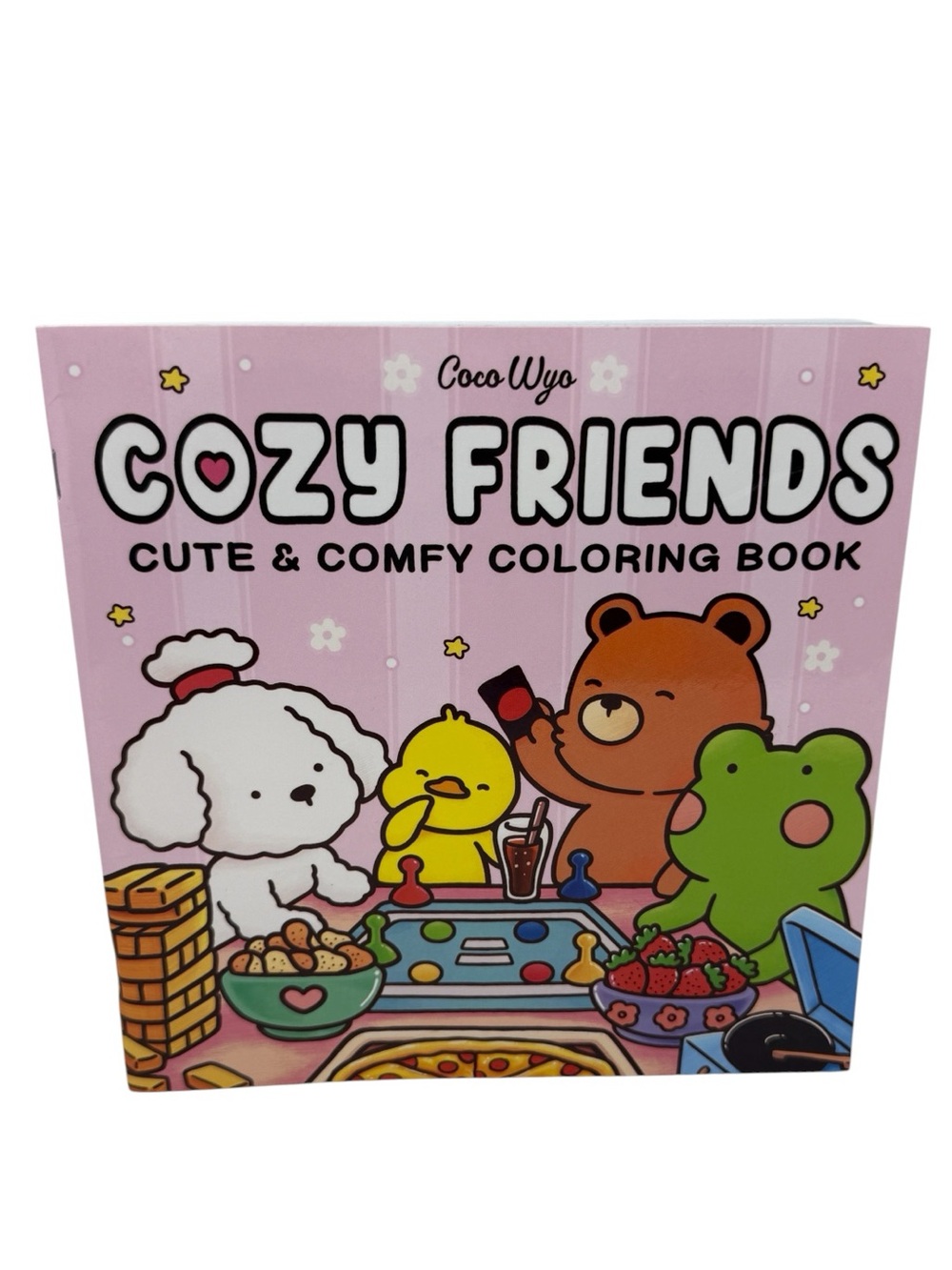 Cozy Friends Cute & Comfy Coloring Book